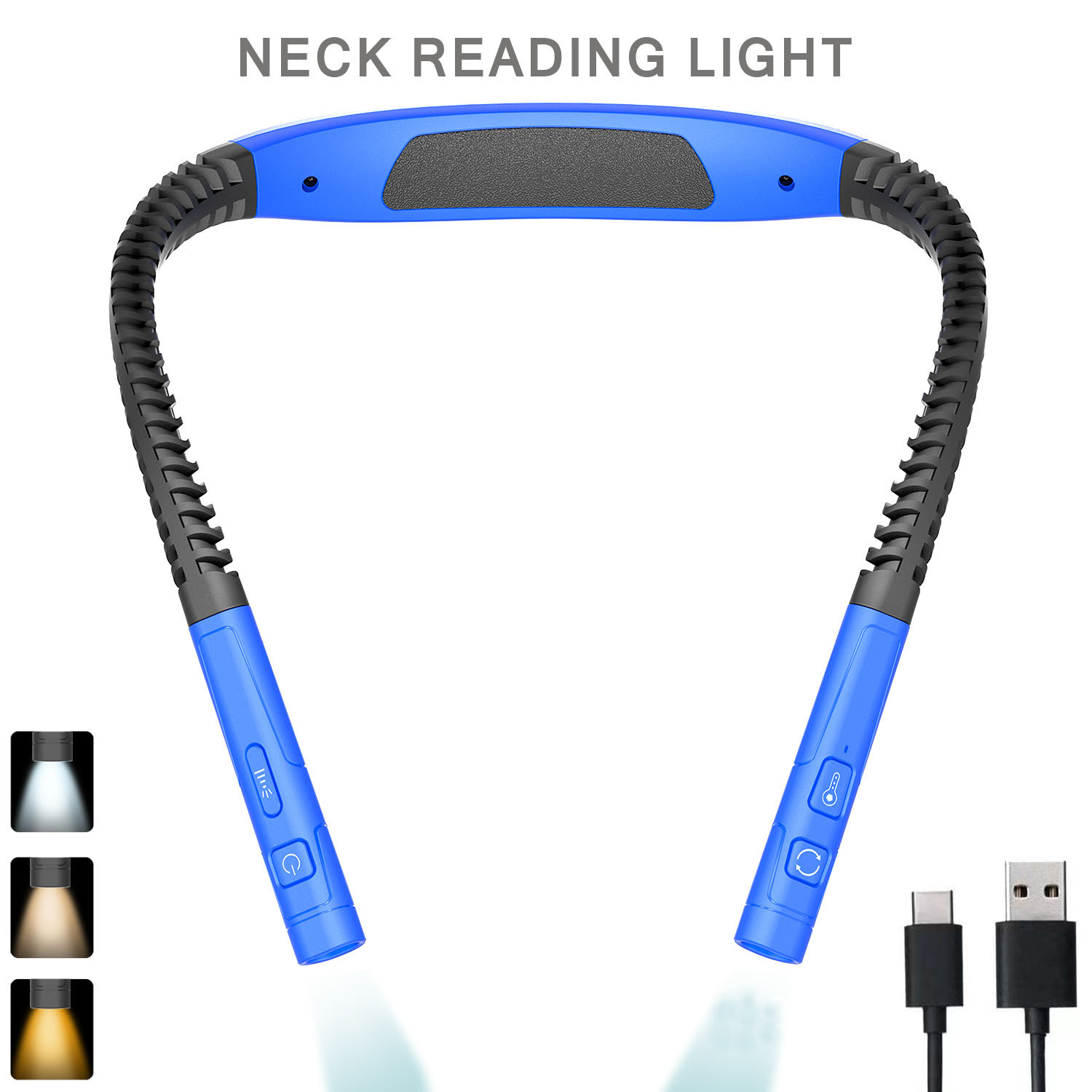 Photography Lighting Book - Luzes de Leitura LED para Pescoço
