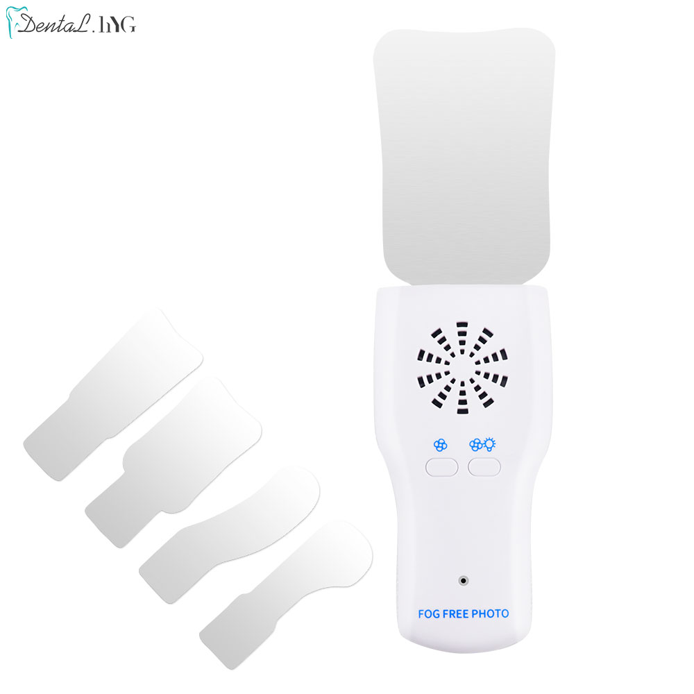 Photography Lighting Reflector - Espelhos dentais antiembaçantes, sem neblina, fotografia