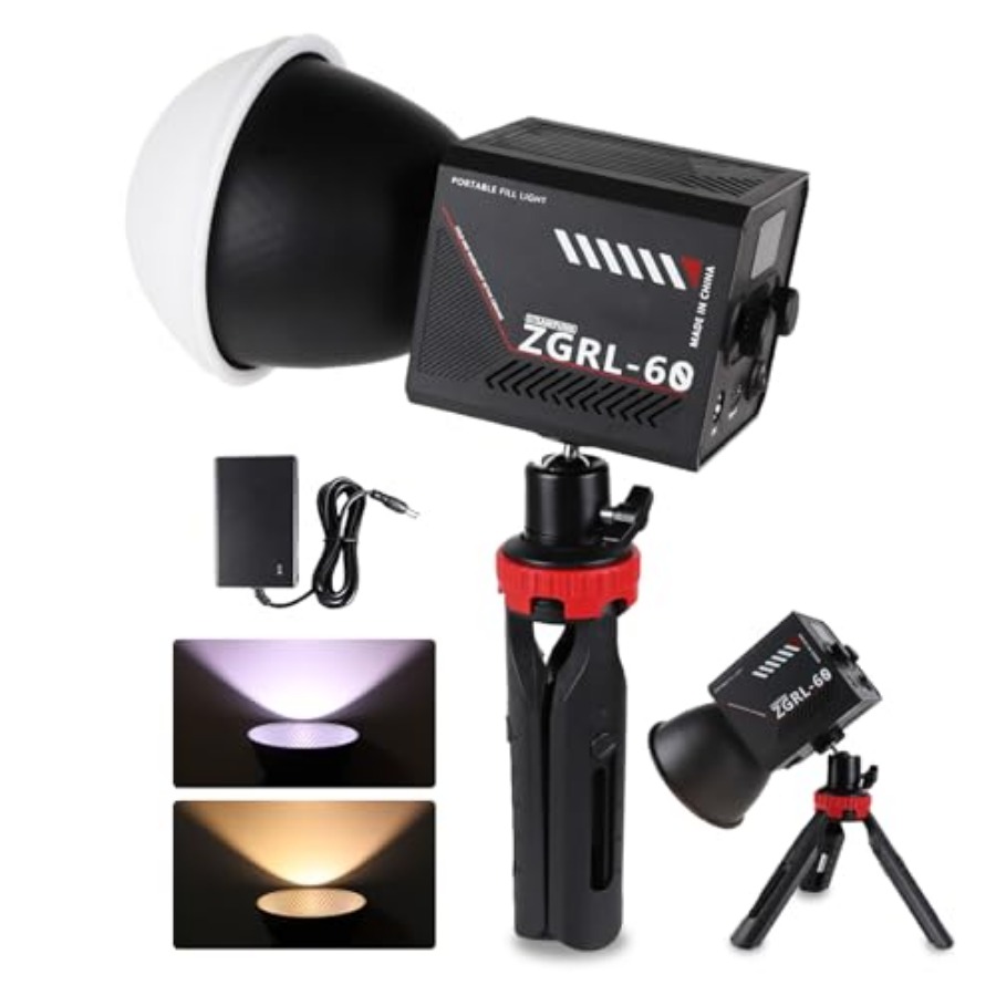 Photography Lighting For Studio - Luz de vídeo LED COB de