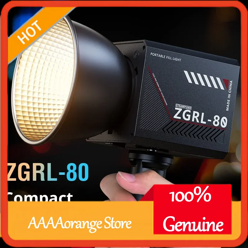 Photography Lighting System - ZGRL80 80W COB LED Luz de