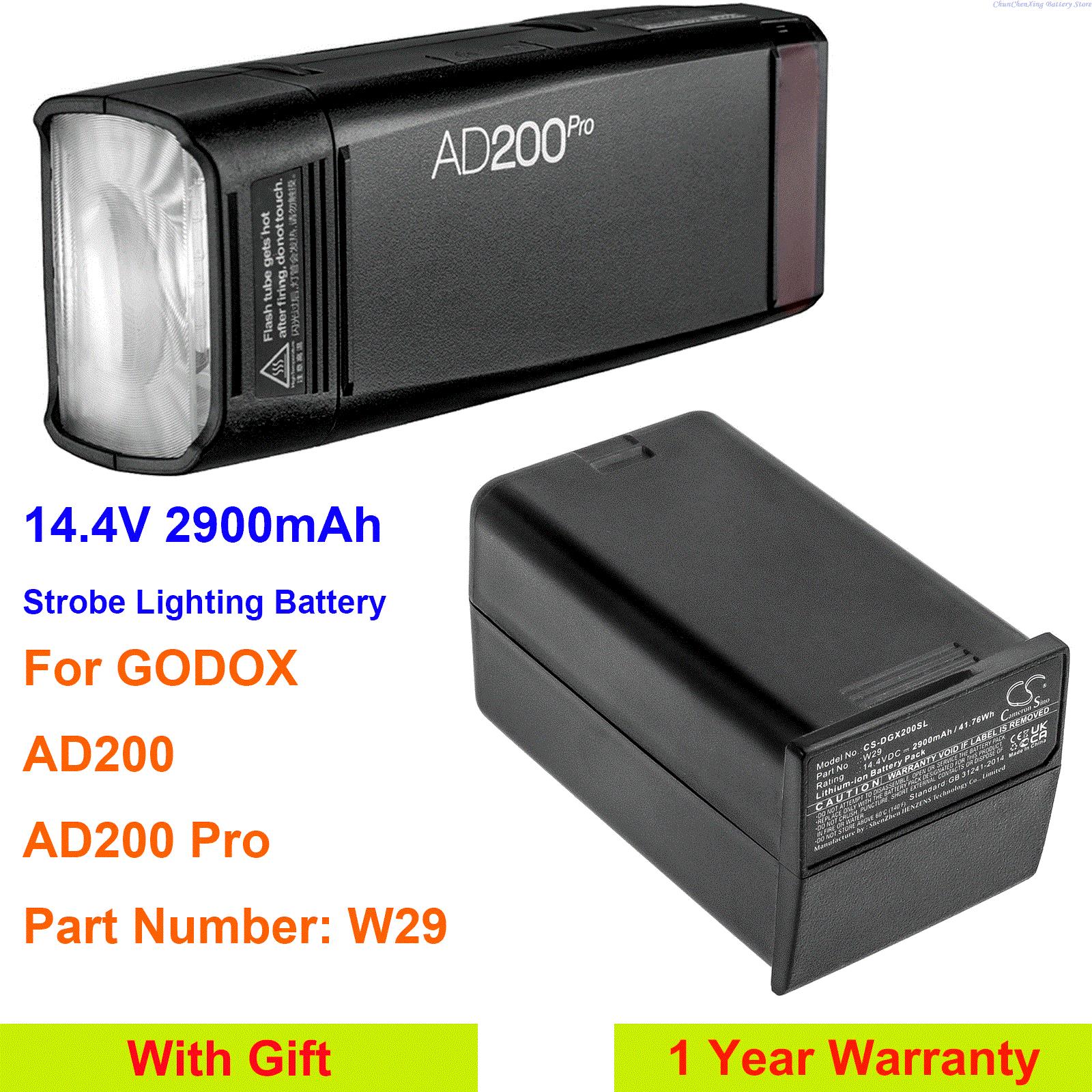 Photography Lighting Kit Godox - Cameron Sino 14.4V 2900mAh Bateria de