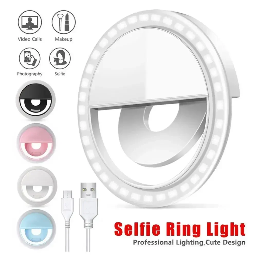 Photography Lighting Tent - Anel de luz led para selfie,