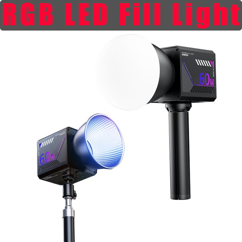 Photography Lighting For Products - Luz de Vídeo RGB de 60W,