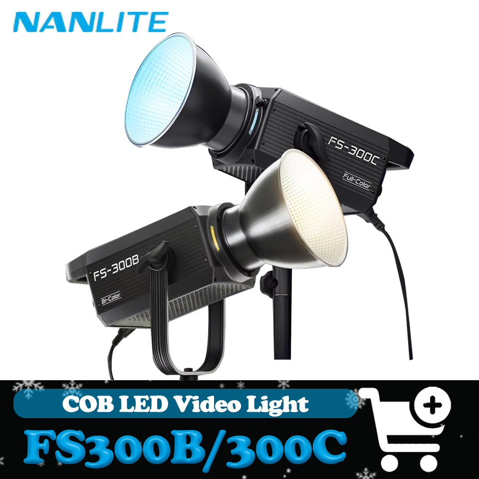 Photography Lighting System - Nanlite FS-300C FS-300B Luz de vídeo