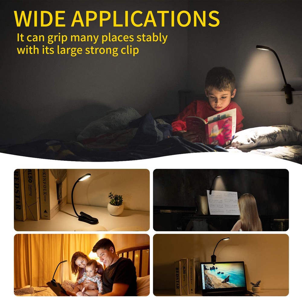 Luz led para livro, recarregáv - Photography Lighting Book avaliação e preço