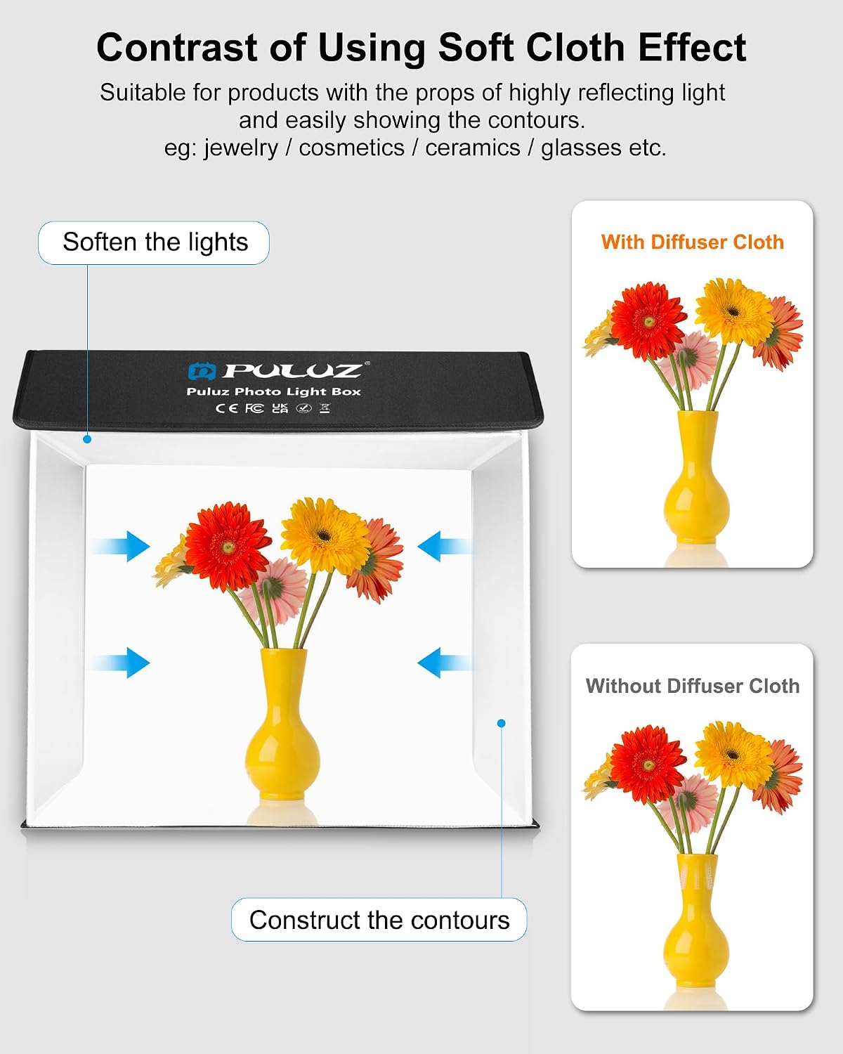 Caixa de Luz para Fotografia,  - Photography Lighting For Products avaliação e preço
