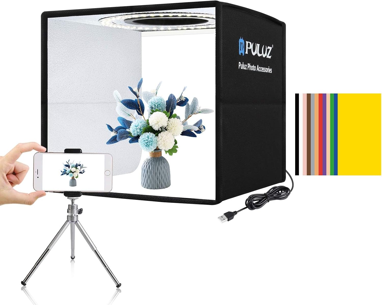 Painel de Luz LED RGB com Cont - Photography Lighting Rgb avaliação e preço