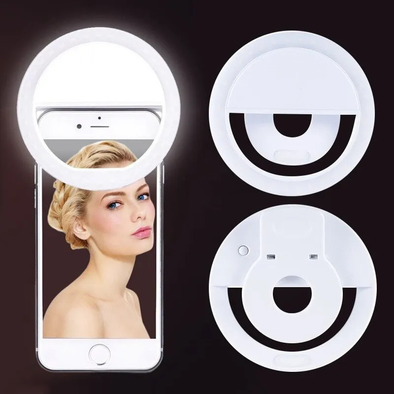USB recarregável LED Selfie Ri - Photography Lighting Overhead avaliação e preço
