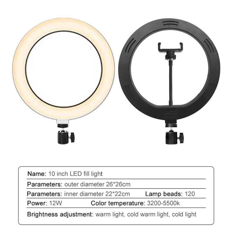 Anel luminoso led para câmera  - Photography Lighting Tent avaliação e preço