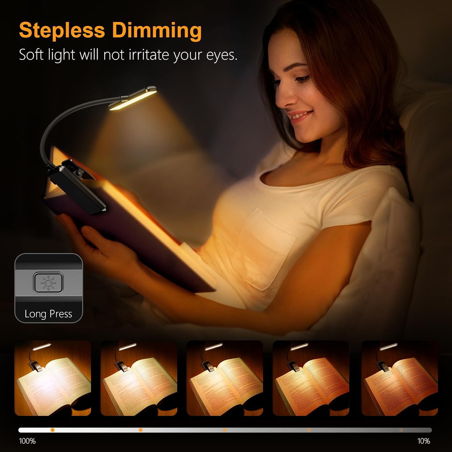 Led livro luz de leitura olho  - Photography Lighting Book avaliação e preço
