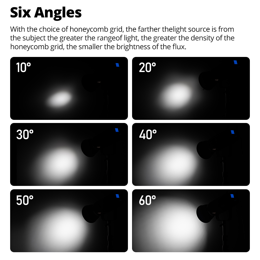 Ambitful HK-06C Spotlight Hone - Photography Lighting Grid avaliação e preço
