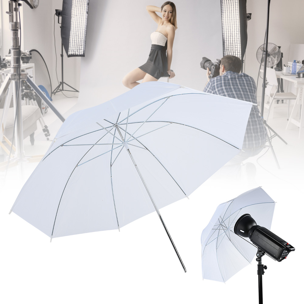 Guarda-chuva translúcido branc - Photography Lighting For Products avaliação e preço