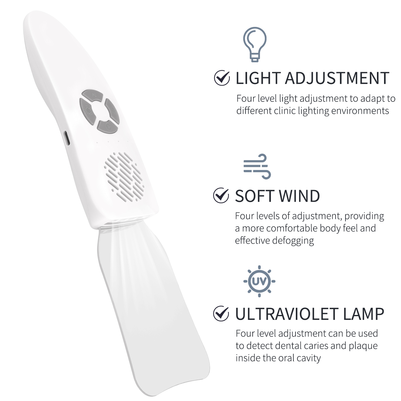 Kit de Espelhos Odontológicos  - Photography Lighting Reflector avaliação e preço