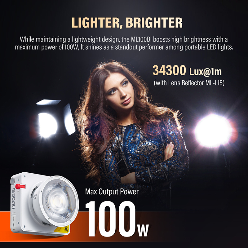 Godox ML100Bi/ML100R Bi-Color  - Photography Lighting System avaliação e preço