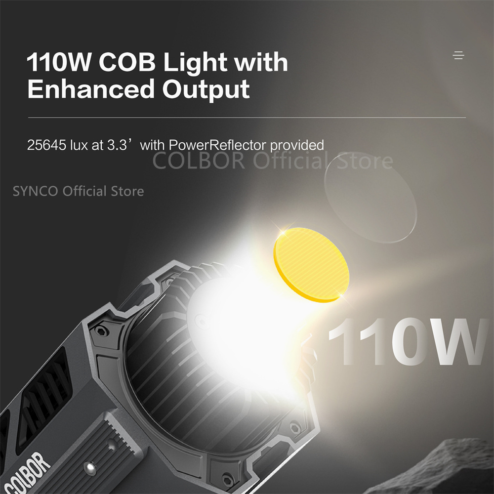 COLBOR-CL100X COB LED Light, V - Photography Lighting System avaliação e preço
