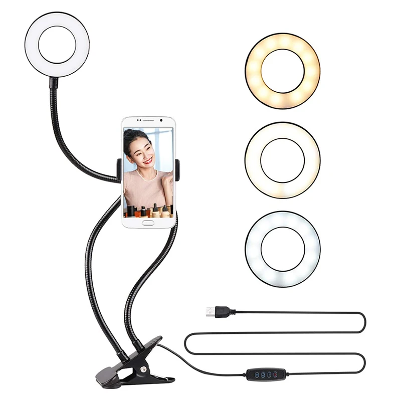 Anel de luz universal para sel - Photography Lighting Overhead avaliação e preço