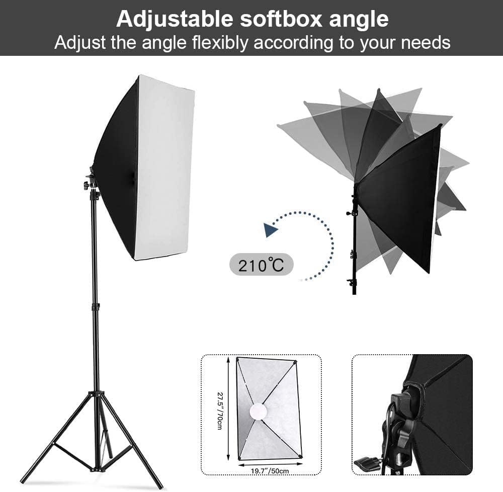 Kit de Iluminação Softbox para - Photography Lighting For Products avaliação e preço