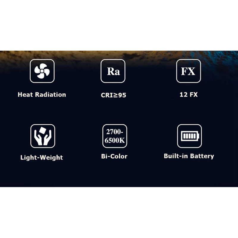 Luz de Vídeo LED Portátil 20W  - Photography Lighting Grid avaliação e preço