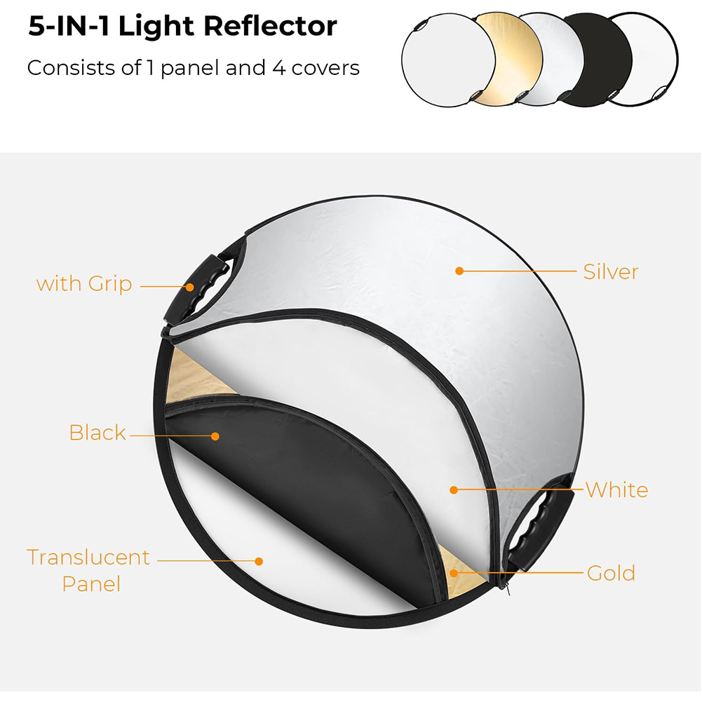 Refletor de Fotografia MYOBO C - Photography Lighting For Products avaliação e preço