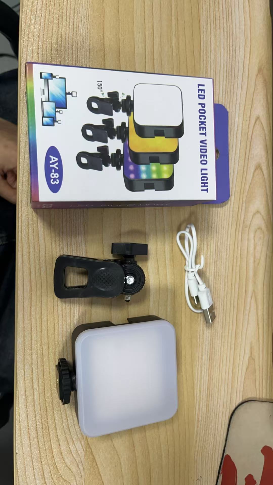Luz de bolso RGB para fotograf - Photography Lighting Rgb avaliação e preço