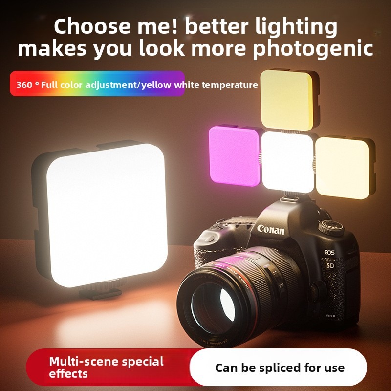 Luz de bolso RGB para fotograf - Photography Lighting Rgb avaliação e preço