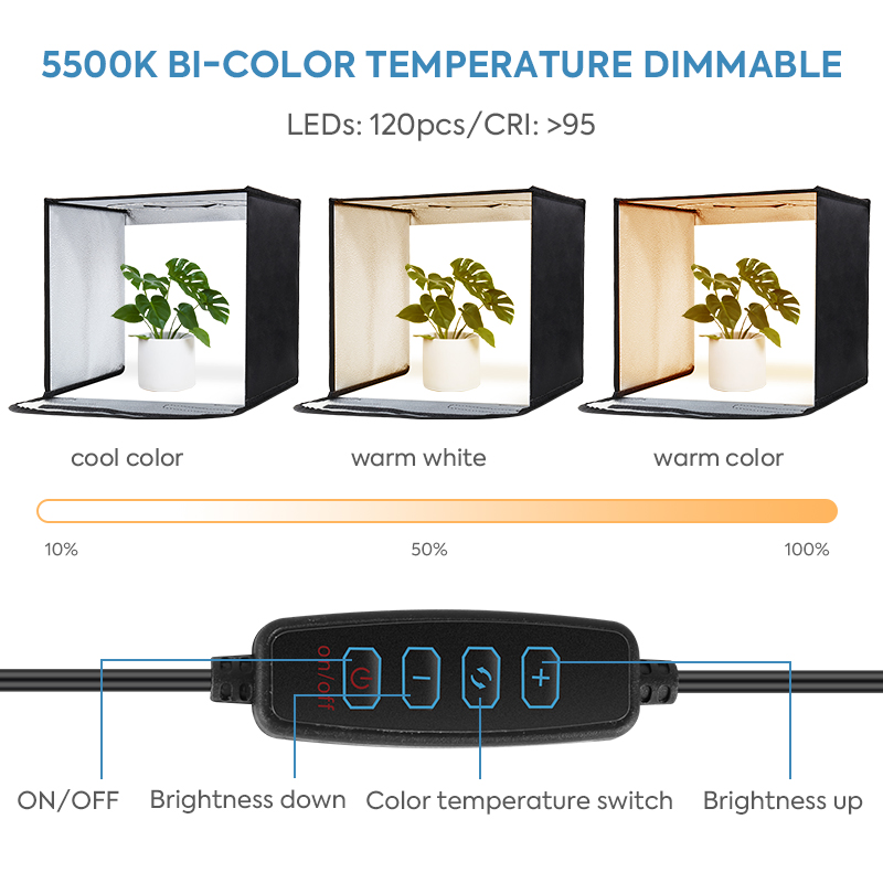 Caixa de luz dobrável para est - Photography Lighting Tent avaliação e preço