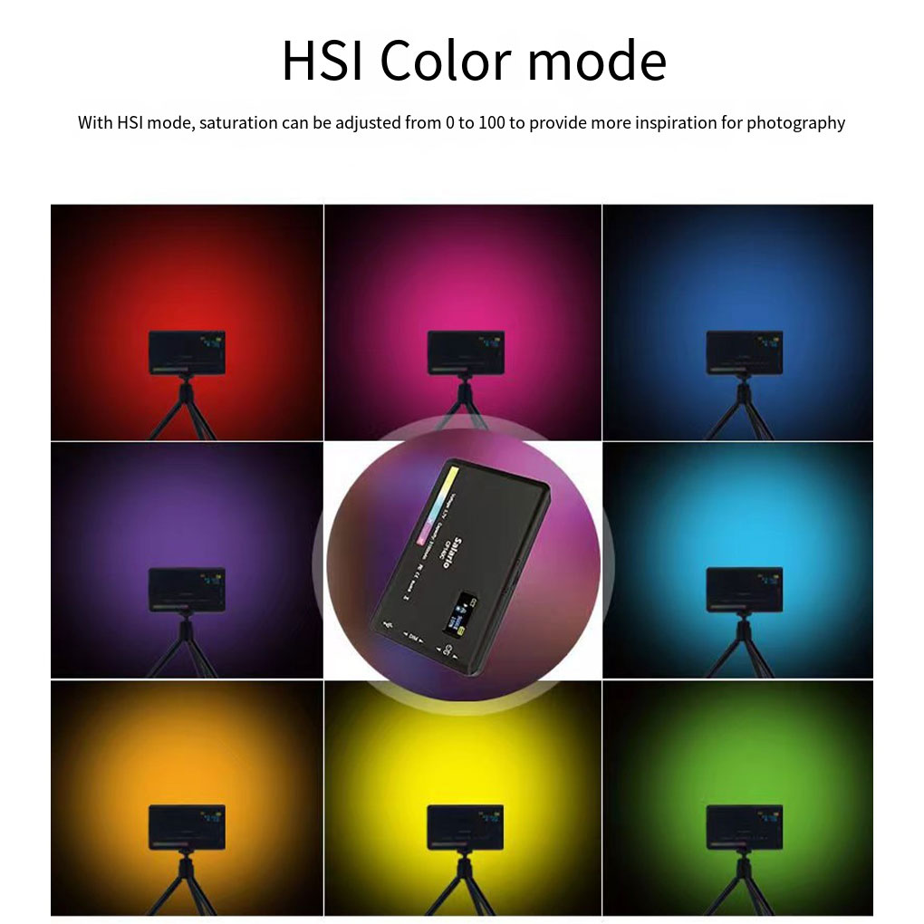 Modos RGB Mini Spotlight Luz d - Photography Lighting Rgb avaliação e preço