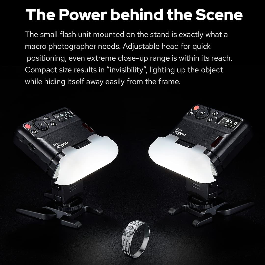 Kit de Flash Macro Godox MF12- - Photography Lighting Kit Godox avaliação e preço