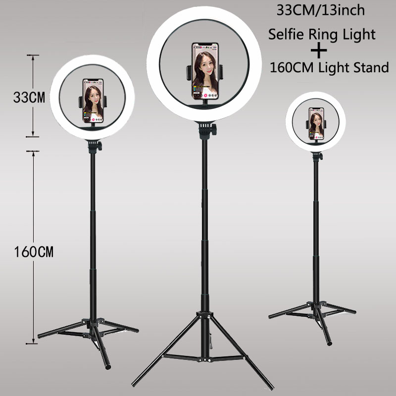26 33cm luzes de vídeo luz reg - Photography Lighting Overhead avaliação e preço